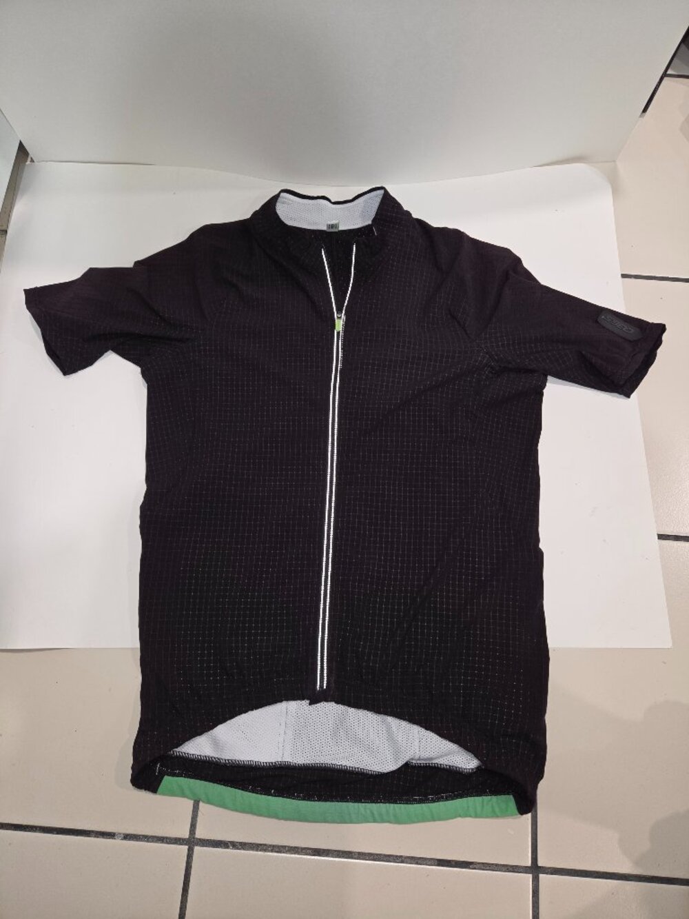 Q36.5 Women's Short Sleeve Cycling Jersey Size S Great Cond Black